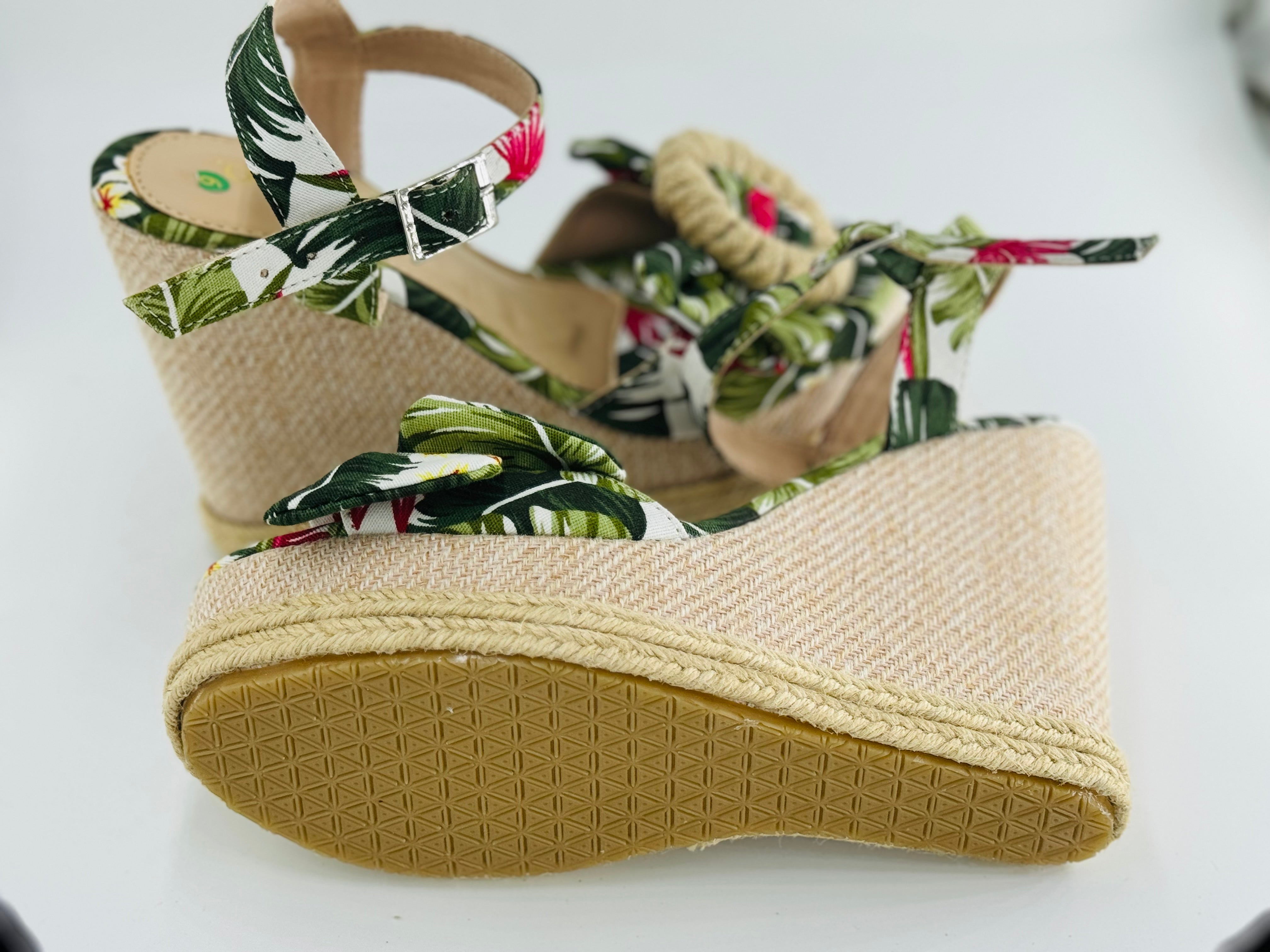 Floral espadrilles