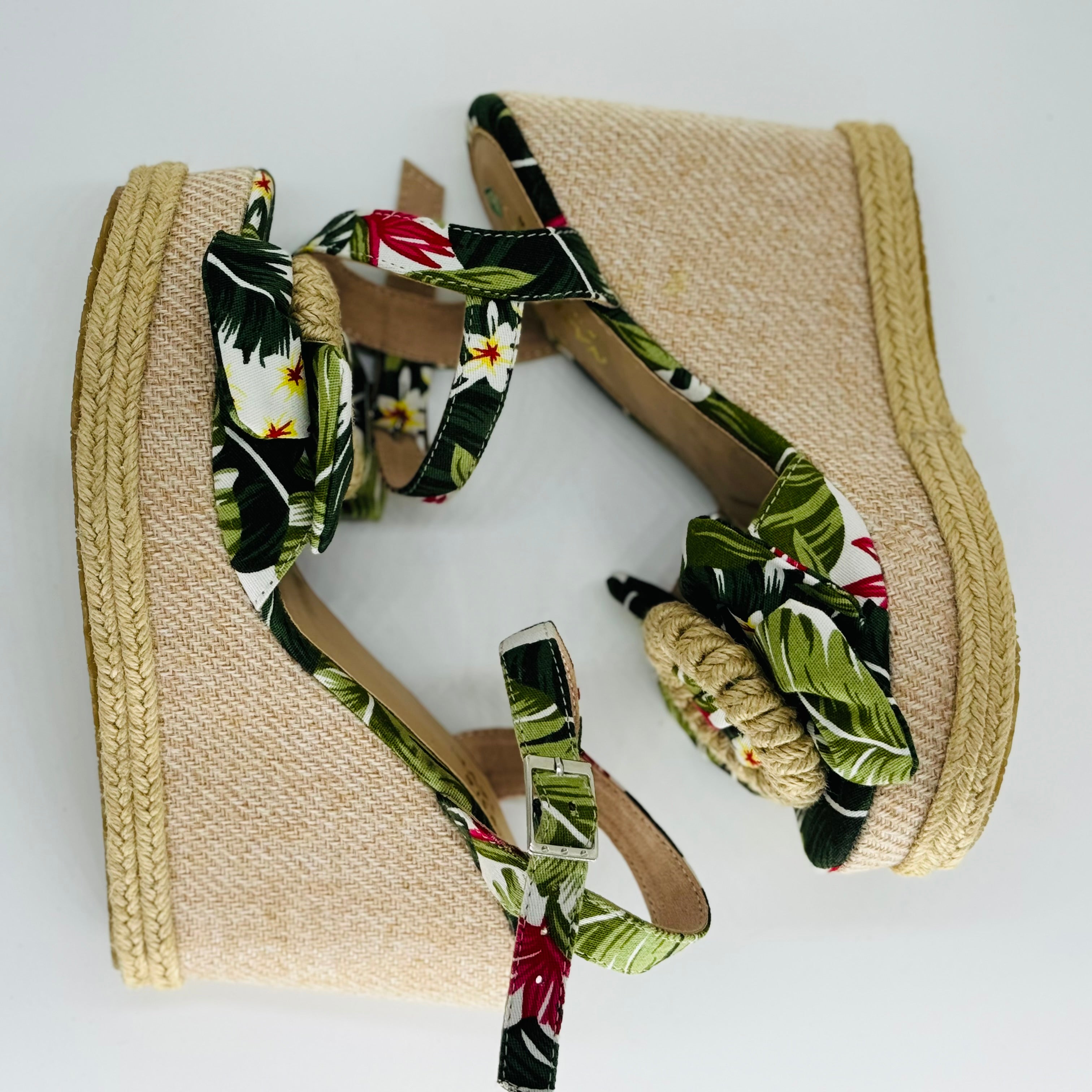 Floral espadrilles